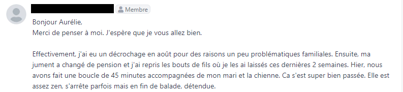 temoignage k